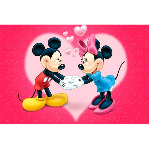 Full 5D Diamond Mosaic Disney Mickey Mouse DIY Craft Work Home Decors Practice Full 5D Diamond Mosaic Disney Mickey Mouse DIY Craft Work Home Decors Practice